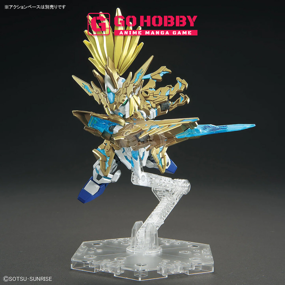 GUNPLA | SD World Heroes Liu Bei Longzun Unicorn Gundam | Đồ chơi mô hình lắp ráp