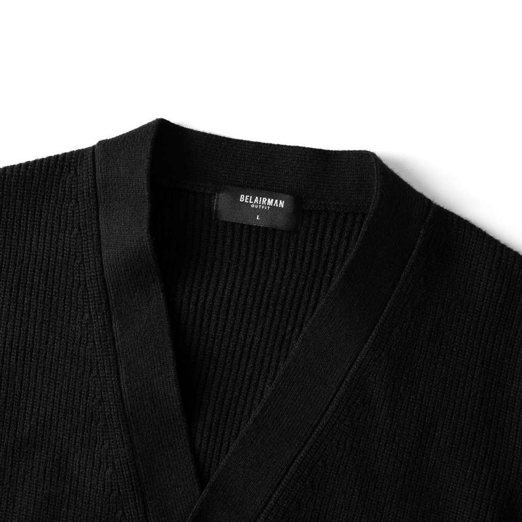 Áo CARDIGAN LEECOS nam nữ BELAIRMAN vải cotton mềm mại thiết kế sang trọng trẻ trung, thanh lịch - CDLC0099