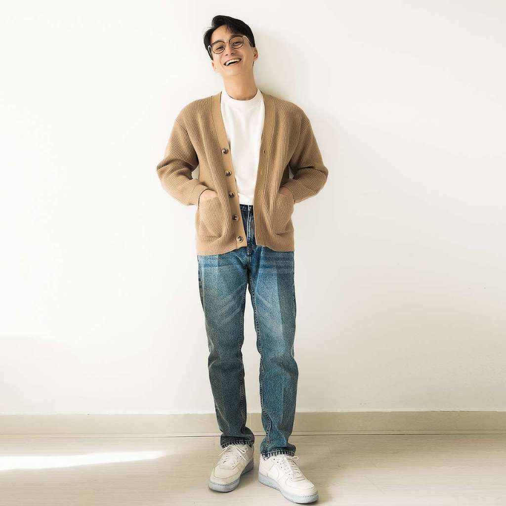 Áo CARDIGAN LEECOS nam nữ BELAIRMAN vải cotton mềm mại thiết kế sang trọng trẻ trung, thanh lịch - CDLC0099