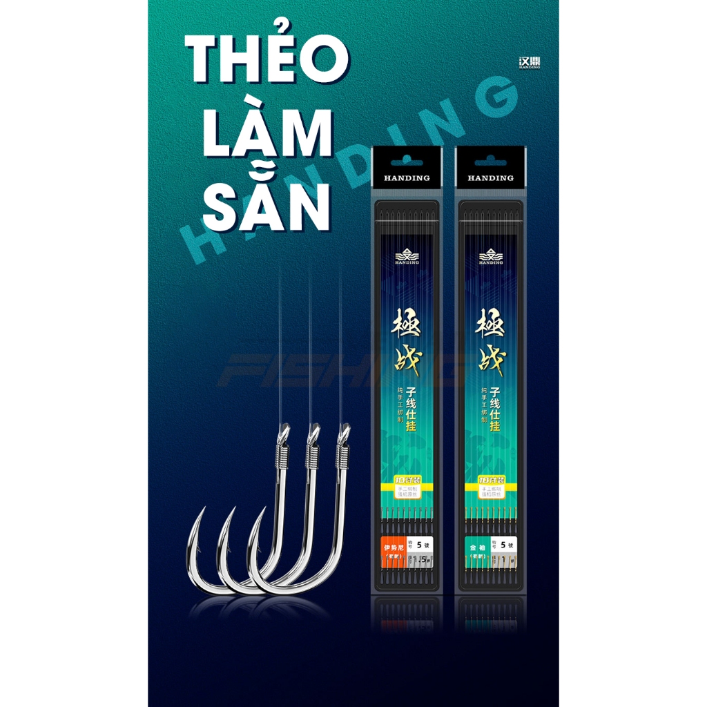 Thẻo làm sẵn Handing, Thẻo câu cá diếc làm sẵn Handing
