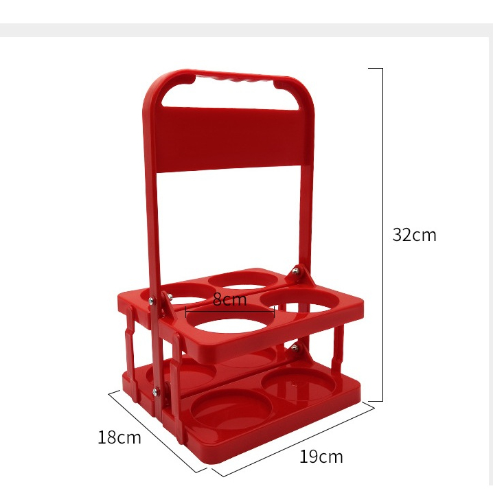 Khay quai xách ly 4 ô