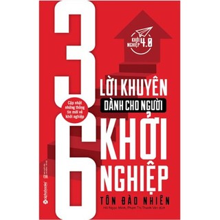 Sách - 36 lời khuyên dành cho người khởi nghiệp