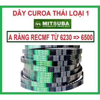 [Thái loại 1] Dây curoa/ đai dẫn bảng A răng cưa MITSUBA xanh lá RECMF 6330 6340 6350 6360 6370 6380 6390 6400 6410 6420