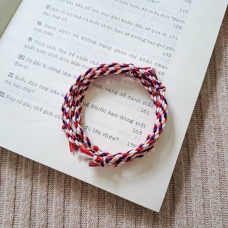 Vòng bính chỉ cotton phối 4 màu