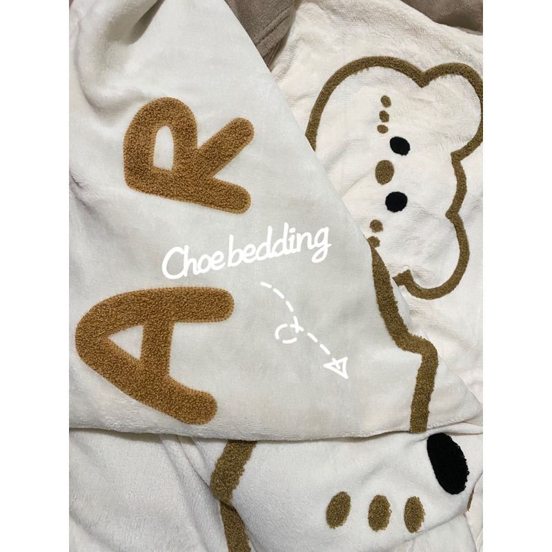 Bộ Chăn Ga Gối Nỉ Nhung Thêu 5D Phiên Bản Thu Đông 2023. Hàng Nhập Khẩu Cao Cấp