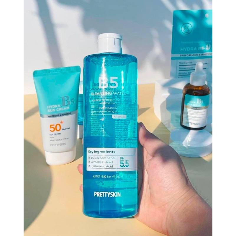 Nước Tẩy Trang B5 Sạch Sâu, Dịu Nhẹ, Phù Hợp Cho Da Nhạy Cảm & Da Treatment - 500ml- HÀN QUỐC