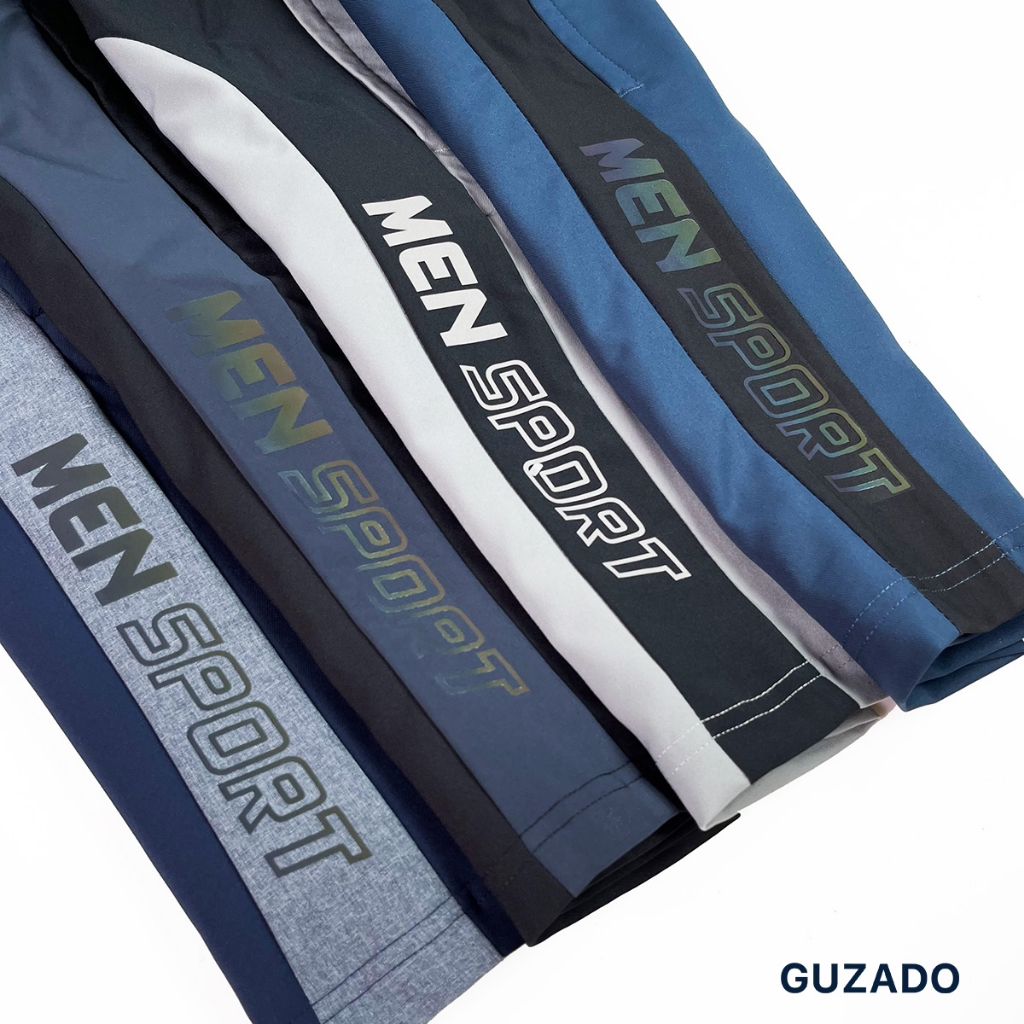 Quần Đùi Chạy Bộ Nam GUZADO Vải Gió, Thoáng Khí, Co Giãn Hoạt Động Thể Thao Thoải Mái MSR2210