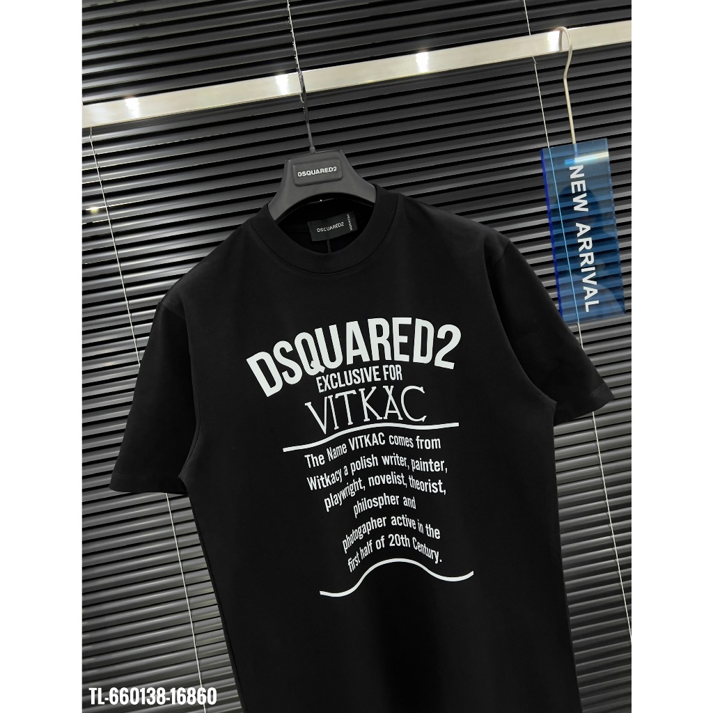 🔥Hot🔥Áo thun Dsquared2 vitkac in chữ thiết kế hot trend Nam nữ New 2024