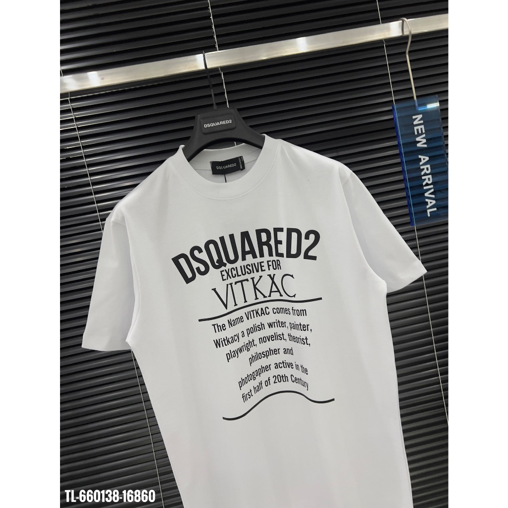 🔥Hot🔥Áo thun Dsquared2 vitkac in chữ thiết kế hot trend Nam nữ New 2024