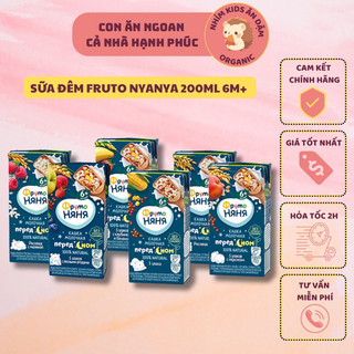 [Date T12/24-T1/25] Sữa Đêm Fruto Nga 200ml Cho Bé 6M+