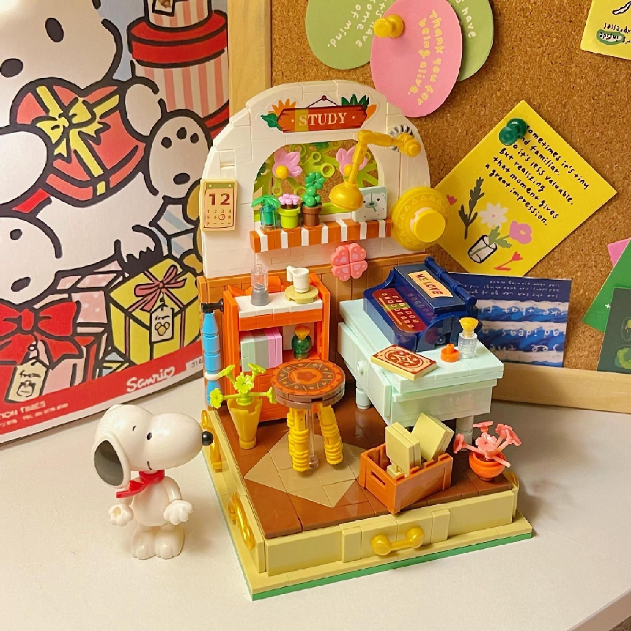 Combo bộ lắp ráp mô hình nhà Annie nhiều mẫu