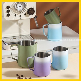 Ca đánh sữa dung tích 350ml - 600ml | làm cà phê latte art, cappuccino
