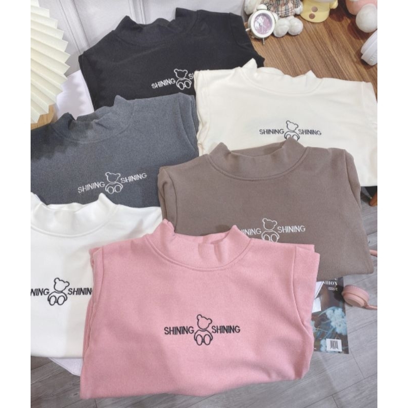 Áo nỉ giữ nhiệt bé trai bé gái size đại 20-35kg chất đẹp dày dặn