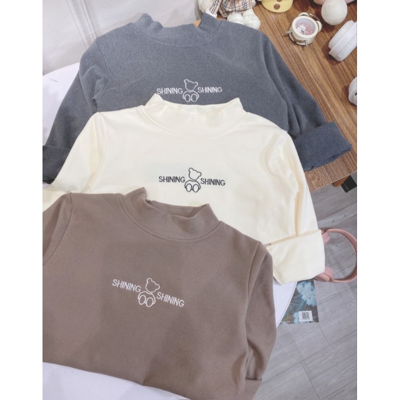 Áo nỉ giữ nhiệt bé trai bé gái size đại 20-35kg chất đẹp dày dặn