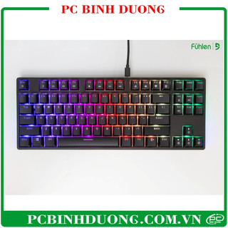 Bàn Phím Cơ Fuhlen D87S Led RGB (87 Key Blue/Red SW)