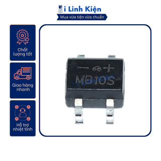 Mb10s diode cầu 0.5a 1000v sop-4