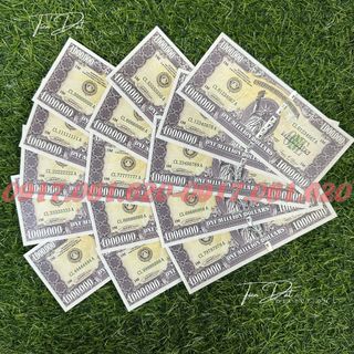 Combo 15 tờ triệu đô - 1 triệu usd mỹ lưu niệm số seri đẹp vip