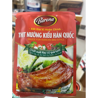 Gia vị barona ướp ngon, chuẩn vị,xốt ướp thịt nướng kiểu Hàn quốc, thịt nướng xả, thịt kho tàu, thịt nướng xá xíu