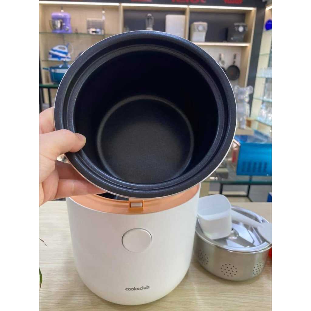 NỒI CƠM TÁCH ĐƯỜNG 0.7L COOK CLUB HEALTHY HÀN QUỐC