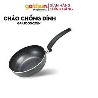 Chảo chống dính sâu lòng Goldsun 20cm. Dùng bếp từ, bếp ga