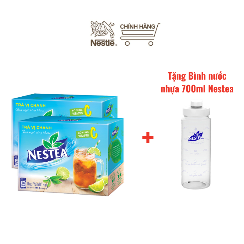 Combo 2 Hộp trà NESTEA 195g - VỊ CHANH