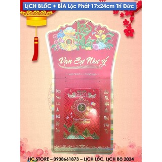 COMBO LỊCH LỐC + BÌA (Khánh)  LỊCH 2024 (14X20, 17X24, 20X30 VÀ 25X35 CM)