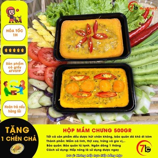Bếp Chú 7 - Hộp Mắm Chưng Cá Lóc Trứng Muối 500g Đặc Sản Thơm Ngon Chuẩn Vị Việt - Hỏa Tốc HCM.
