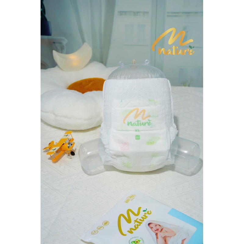 Tã/Bỉm MOMO NATURE/ MOMO DIAMOND dán/quần NB66/S64/M62/M60/L54/XL50/XXL48/XXXL46