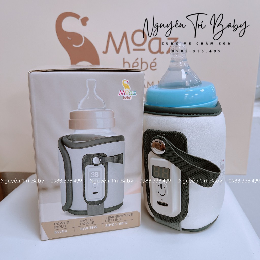 Túi ủ bình sữa thông minh Moaz bebe MB067 / Mbaby