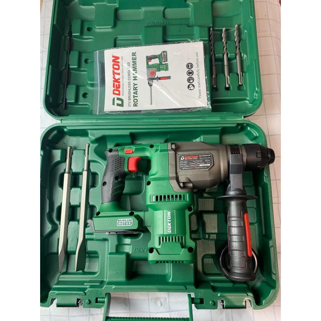 Khoan bê tông pin Dekton M21 -RH603plus chân pin phổ thông makita