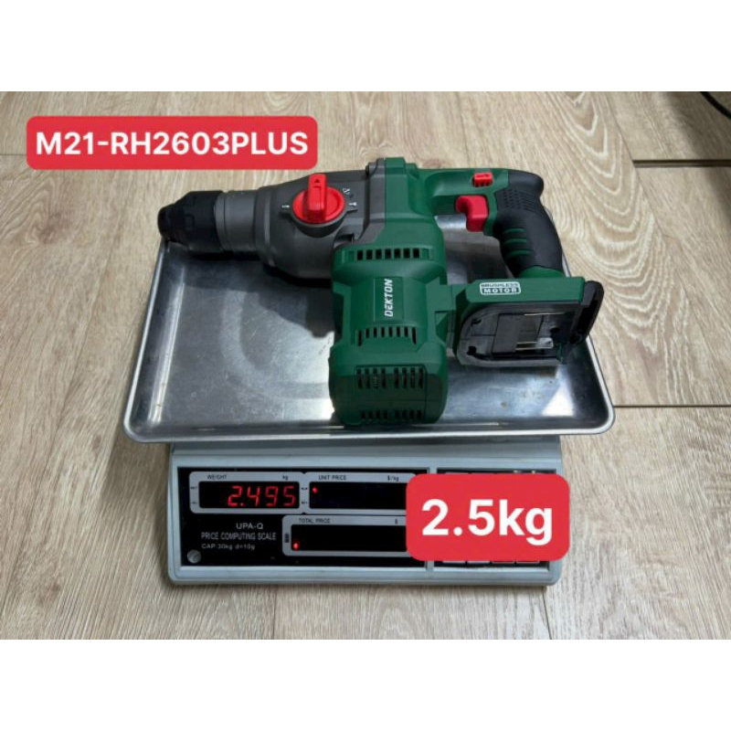 Khoan bê tông pin Dekton M21 -RH603plus chân pin phổ thông makita