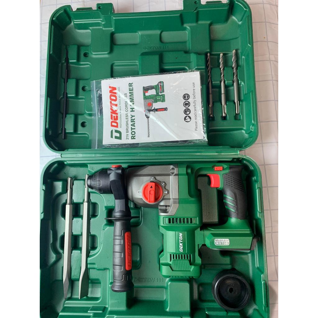 Khoan bê tông pin Dekton M21 -RH603plus chân pin phổ thông makita