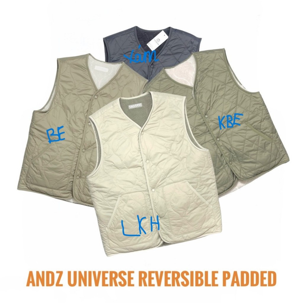 Áo gile 2 mặt ANDZ -  Universe 3508