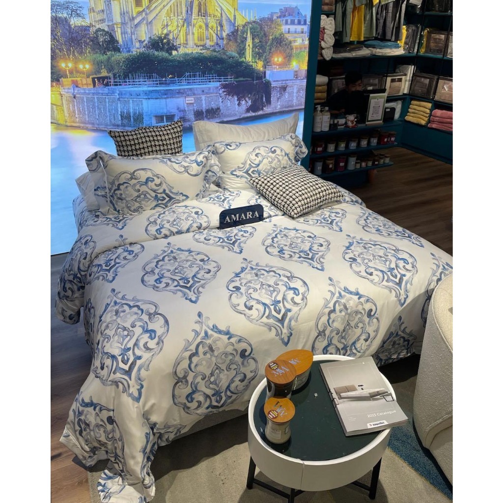 Bộ ga gối 4 món Tsunami