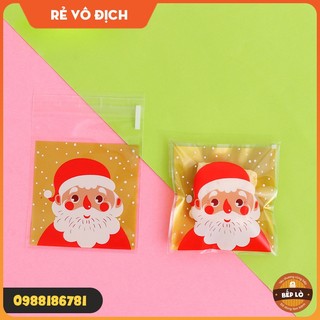 Túi Dán Đựng Bánh Quy Túi Giáng Sinh SIÊU XINH HÀNG MỚI VỀ - Set 100 Túi Dán