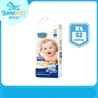 Tã/bỉm quần bangbyki siêu mềm mại size xl 12 - 17 kg