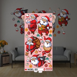 Noel 03 decoration sticker decal trang trí noel giáng sinh sticker factory