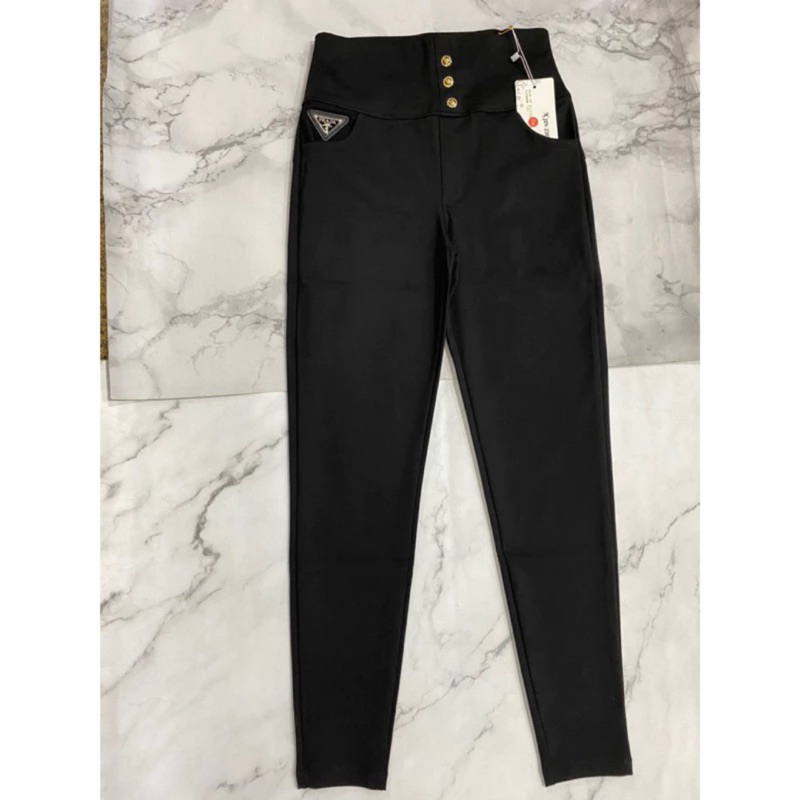 Quần legging cạp cao chất umi đẹp (50-100kg) legging cạp 3 khuy