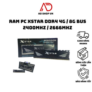 Ram PC tản nhiệt XSTAR DDR4 4G / 8G bus 2666MHz - Bảo hành chính hãng 3 năm