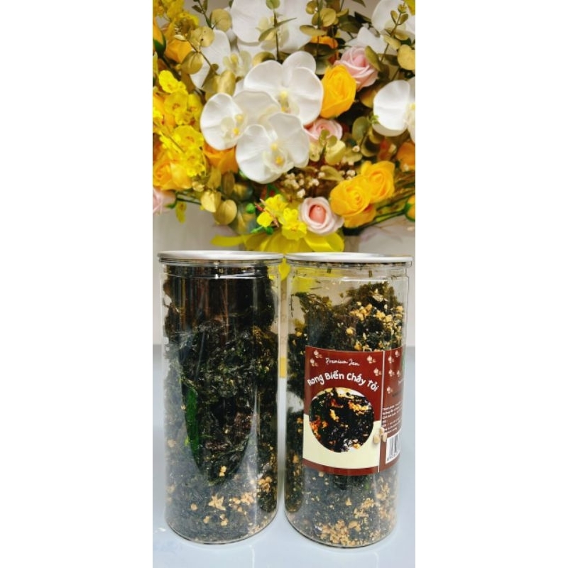 Rong biển cháy tỏi-200gam