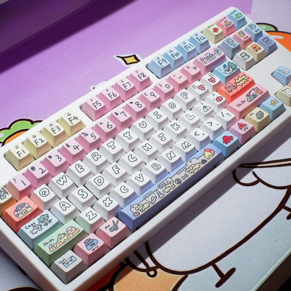 SET KEYCAP FUN HOME 126 PHÍM | GEARBROS