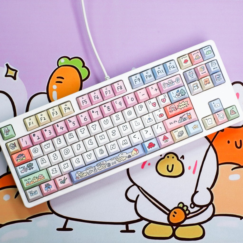 SET KEYCAP FUN HOME 126 PHÍM | GEARBROS