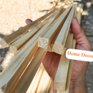 Combo 10 thanh gỗ thông vuông 1cm dài 1m2 bào láng 4 mặt, gỗ thông xẻ thanh vuông 1cm x 1cm dùng làm nẹp chỉ