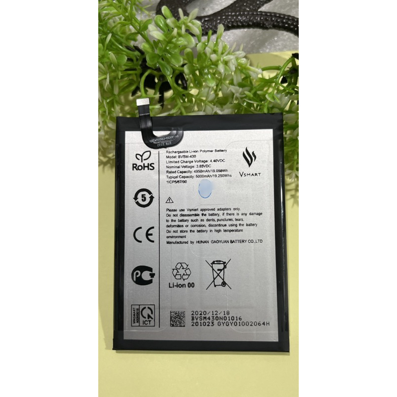 Pin thay thế Vsmart joy 3 | BVSM-430 | V430 5000mAh hàng chuẩn giá tốt