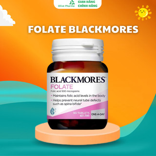 [ Chính Hãng ] Folate Blackmores 90 viên Úc ( Mẫu mới )