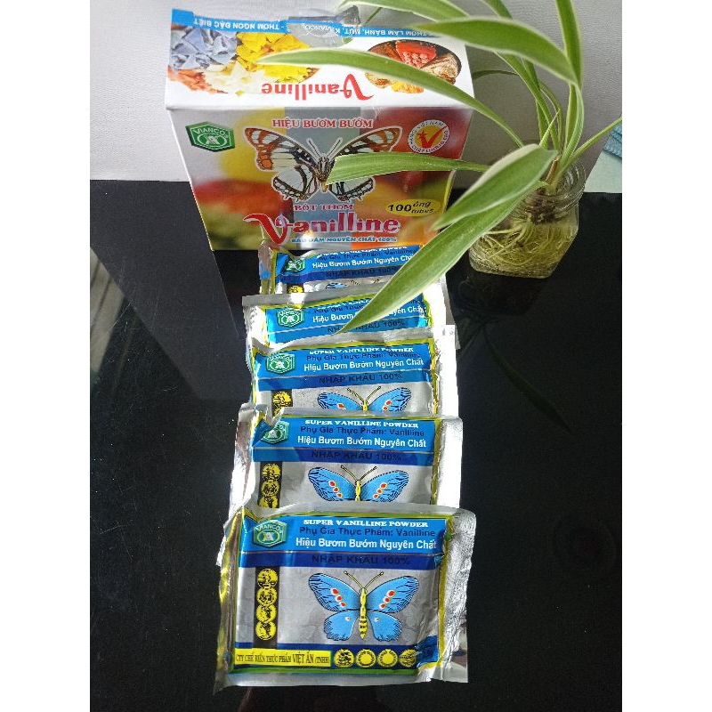 Combo 10 ống Vani /Bột thơm Vani làm bánh, chè...