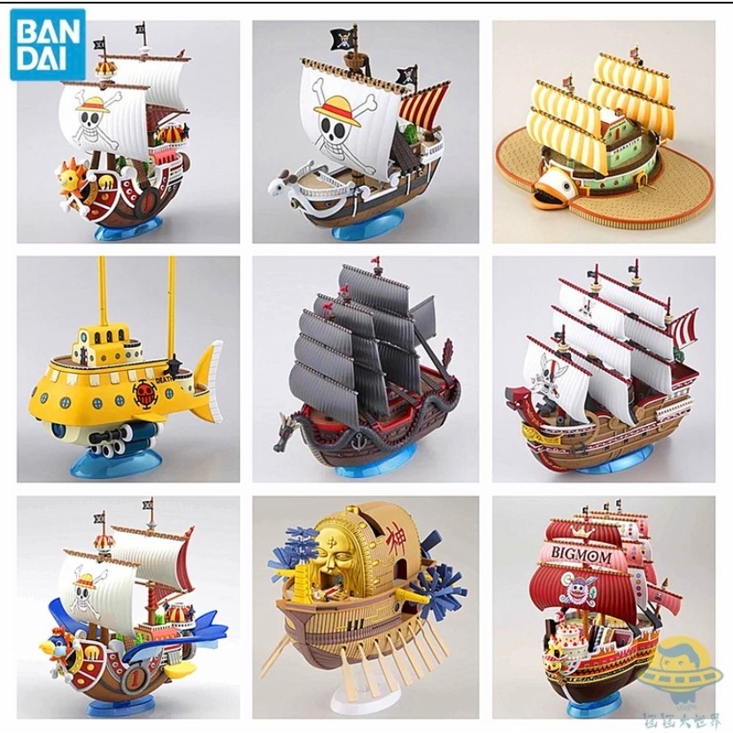 Mô hình lắp ráp tàu One Piece các loại