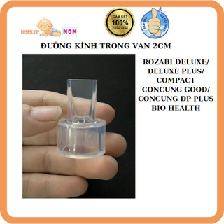 Van chân không máy hút sữa Rozabi Deluxe/CONCUNG GOOD/CONCUNG DP PLUS/ BIO HEALTH