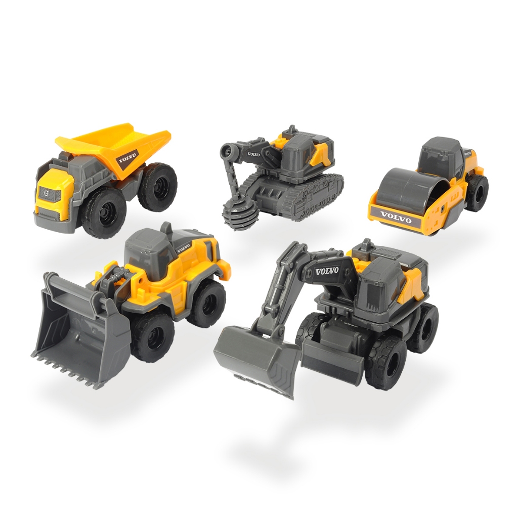 Bộ Đồ Chơi Xe Xây Dựng DICKIE TOYS Volvo Micro Workers 203722008 - Simba Toys Vietnam