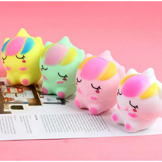 Ngựa thần bóp  DCB10 bóng lười unicorn bóp thủ công handmade squishy toy